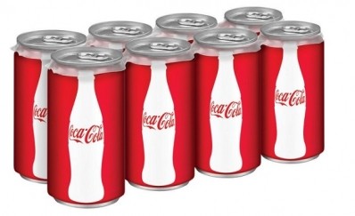 Coca-Cola's smaller packaging formats, especially its mini cans, have experienced strong sales growth, the company said. 