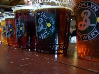 Building up beers: Brooklyn Brewery. Pic: Flickr / Jeff Egnaczyk