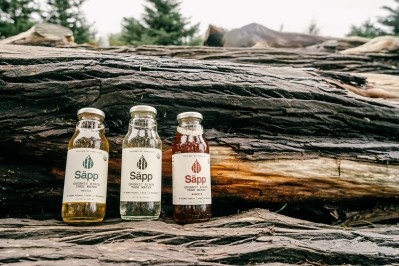 Original Birch Water, Nettle Infusion and Rosehip makes up Säpp's trio of birch waters