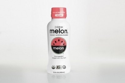 DRINKmelon uses watermelons grown in the US, which undergo a 'gentle filtration process' at the company's R&D facility in Vermont, to make its watermelon water. 
