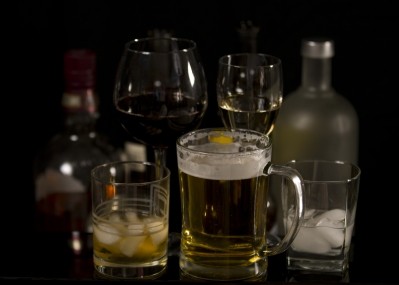 alcohol stroke risk high blood pressure diabetes middle age