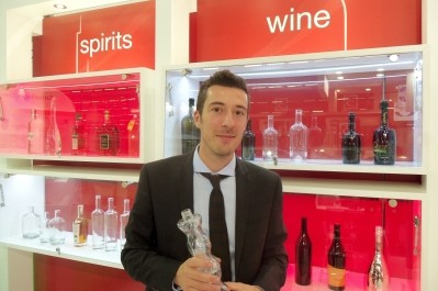 Matteo Vitale from Bruni Glass at Emballage 2014