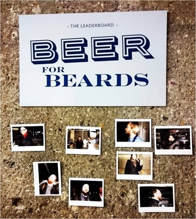 Free beer will be given to bearded men visiting the Old Street pop-up 