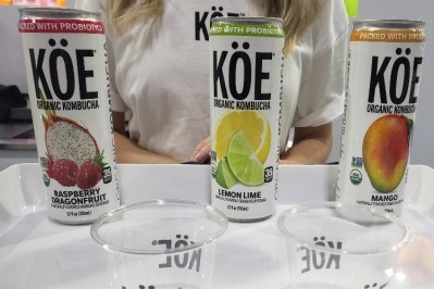 New fruit-forward flavors of KÖE Kombucha are designed to be more appealing to the kombucha-wary beverage consumer.