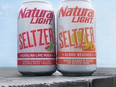 Natty Light Seltzer was launched in August; while Bud Light Seltzer will follow in early 2020. Pic:Anheuser-Busch.