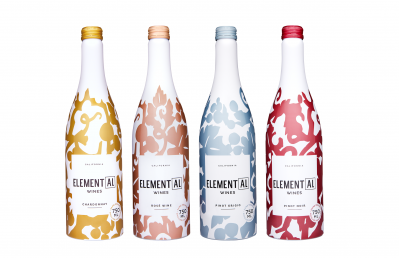 Element[AL] launches its aluminum bottles in the US. Pic: Bogle Family Wines