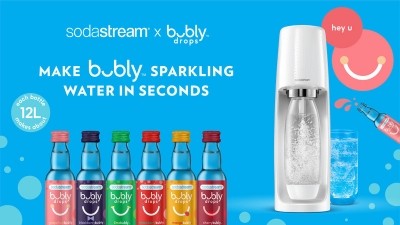 SodaStream and bubly partner for at-home ‘bubly drops’