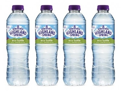 Highland Spring bottled water on what it learned from eco bottle rPET trial