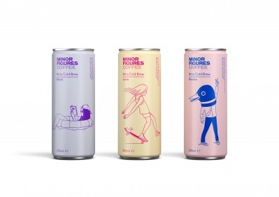  The Minor Figures nitro cold brew coffee cans. Photo: Minor Figures 