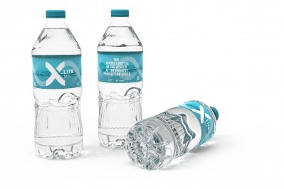 The X-LITE Still 500ml PET bottles. Photo: Sidel.