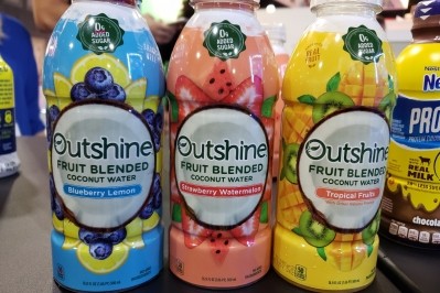 Coconut water, canned coffee, flavored milk and protein drinks were all featured at the NACS show from Nestlé USA.