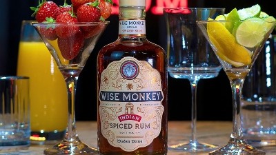 Indian Spiced Rum is Wise Monkey Rum's latest blend and best-seller in the retail channel. ©Wise Monkey Rum