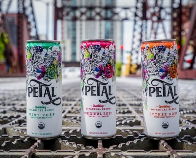 Petal sparkling botanical blend has consumers stop and drink the roses