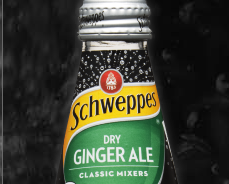 Schweppes Dry Ginger Ale has been recalled. Picture courtesy of Schweppes