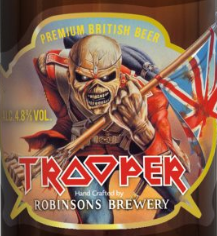 Sweden's Systembolaget believes that the Iron Maiden beer label as it stands is too aggressive (Picture Copyright: IronMaidenBeer.com)