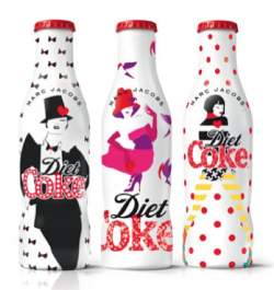 Marc Jacobs bares all with designer Diet Coke bottles