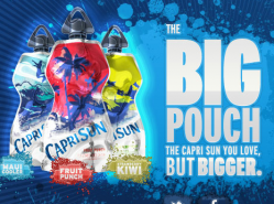 'The Capri Sun You Love': July 2012 launch in a new shaped, reclosable pouch