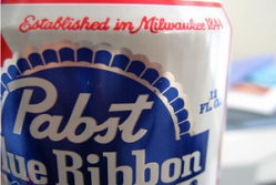 Bucking grim sub-premium beer trends: Pabst Blue Ribbon scores well with young adults (Picture Copyright: Jeremy Noble)
