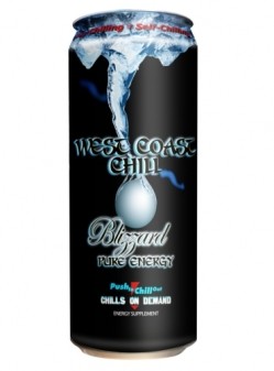 West Coast Chill's 'Blizzard - Pure Energy' Drink